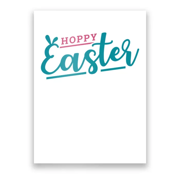 Hoppy Easter Holiday Poster