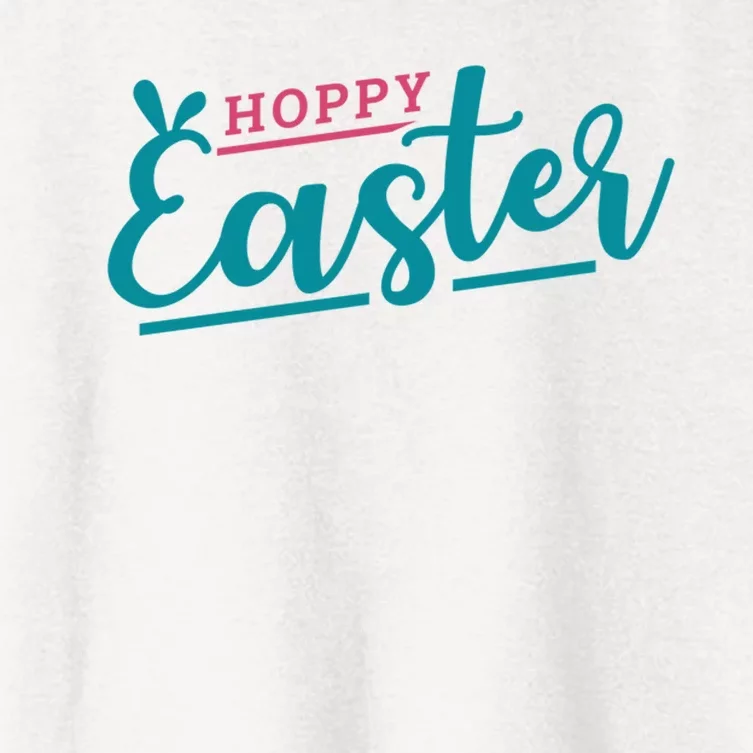 Hoppy Easter Holiday Women's Crop Top Tee