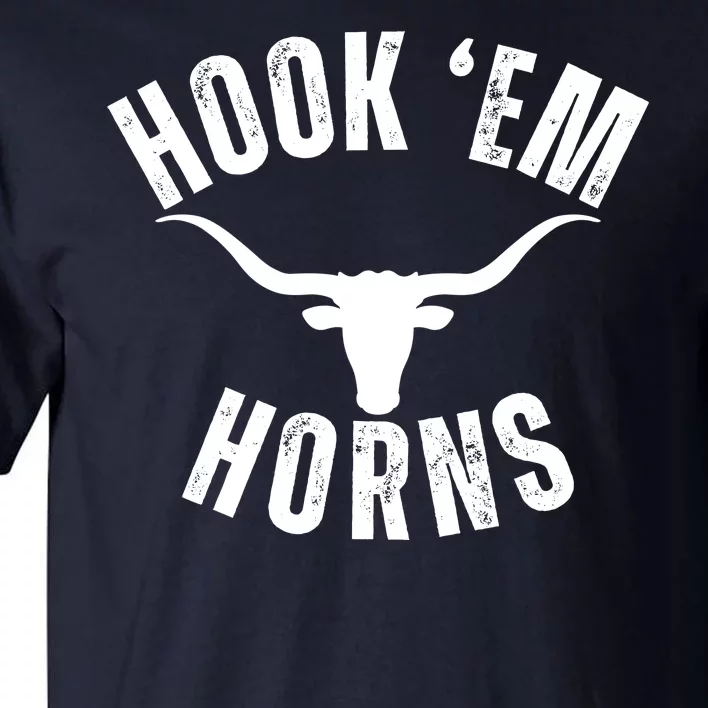 Hook Em Horns Texas State Longhorns Tall T-Shirt