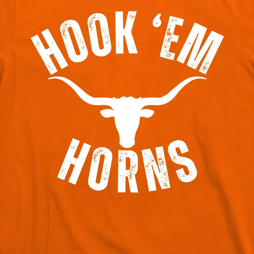 Hook Em Horns Texas State Longhorns T-Shirt