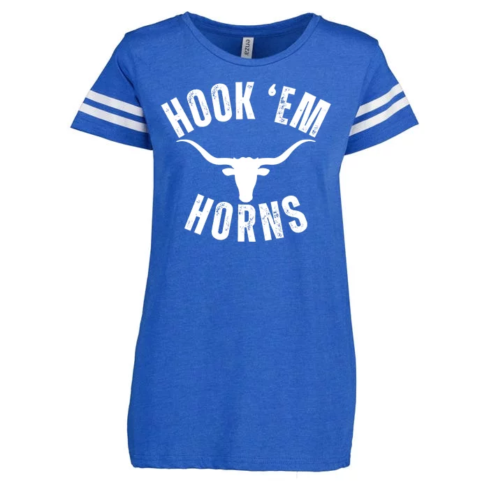 Hook Em Horns Texas State Longhorns Enza Ladies Jersey Football T-Shirt