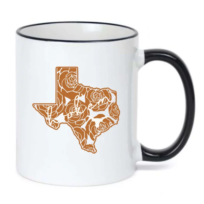 Hook Em Black Color Changing Mug