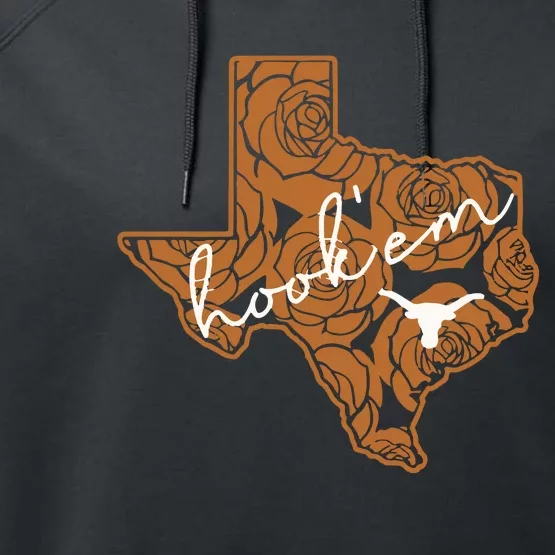 Hook Em Performance Fleece Hoodie