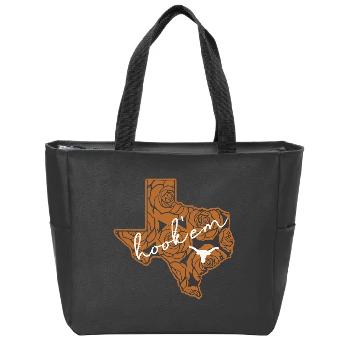 Hook Em Zip Tote Bag