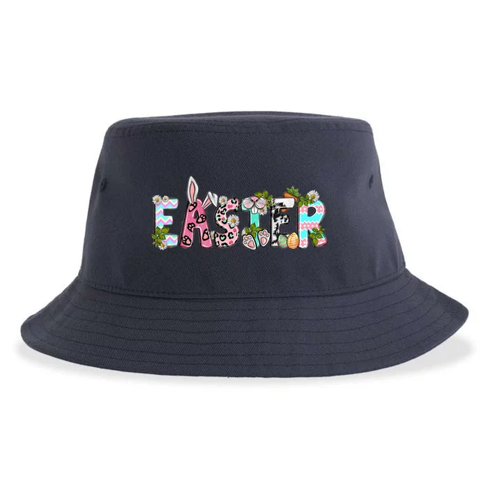 Happy Easter Sustainable Bucket Hat