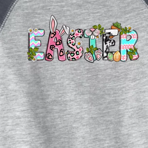 Happy Easter Toddler Fine Jersey T-Shirt