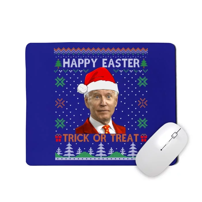 Happy Easter Hlw Funny Joe Biden Christmas Ugly Sweater Gift Mousepad