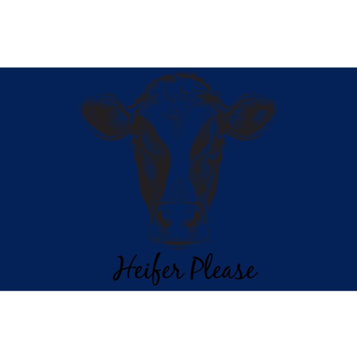 Heifer Please Funny Cow Bumper Sticker