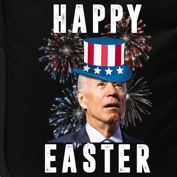 Happy Easter Joe Biden Funny 4th Of July Impact Tech Backpack