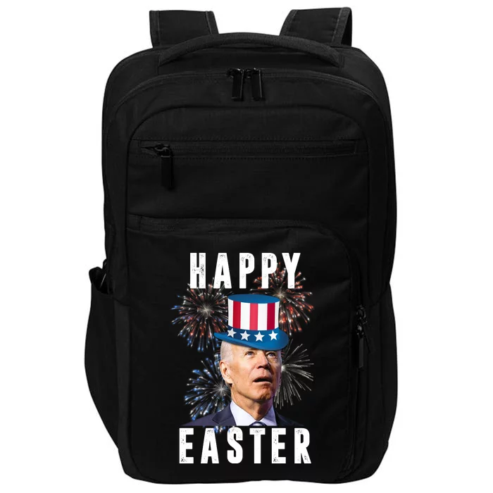 Happy Easter Joe Biden Funny 4th Of July Impact Tech Backpack