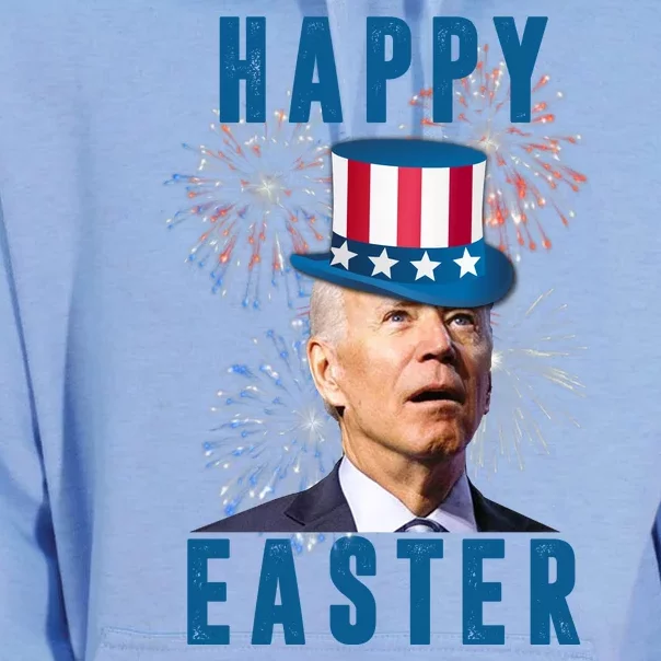 Happy Easter Joe Biden Funny 4th Of July Unisex Surf Hoodie