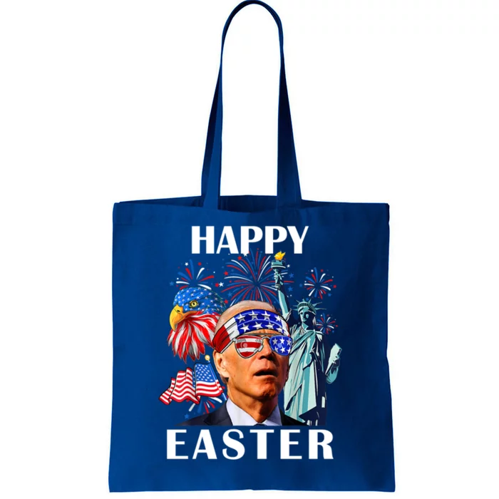 Happy Easter Joe Biden 4th Of July Memorial Independence Day Great Gift Tote Bag