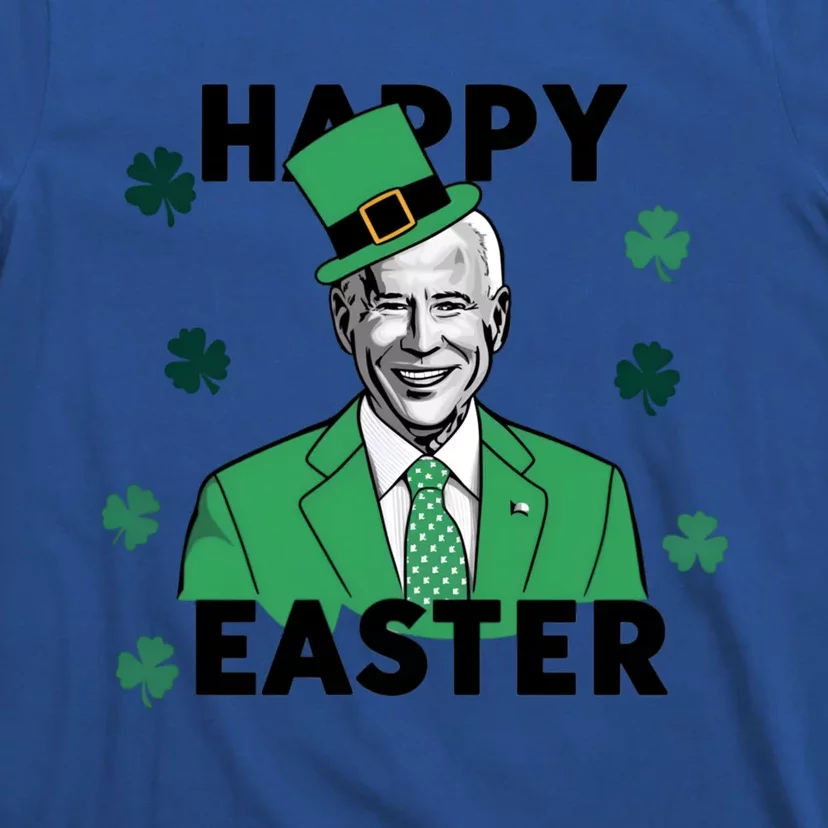 Happy Easter Joe Biden St Patricks Day Leprechaun Confused Meaningful Gift T-Shirt