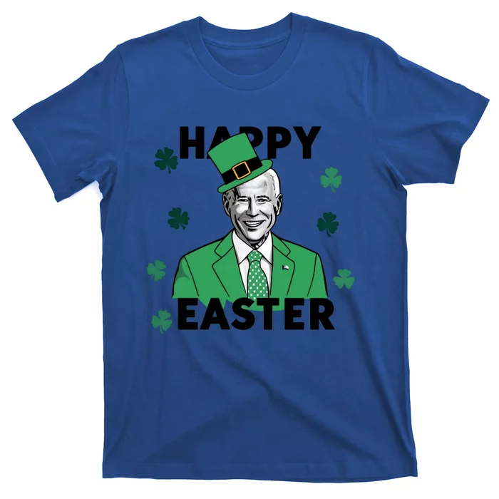 Happy Easter Joe Biden St Patricks Day Leprechaun Confused Meaningful Gift T-Shirt