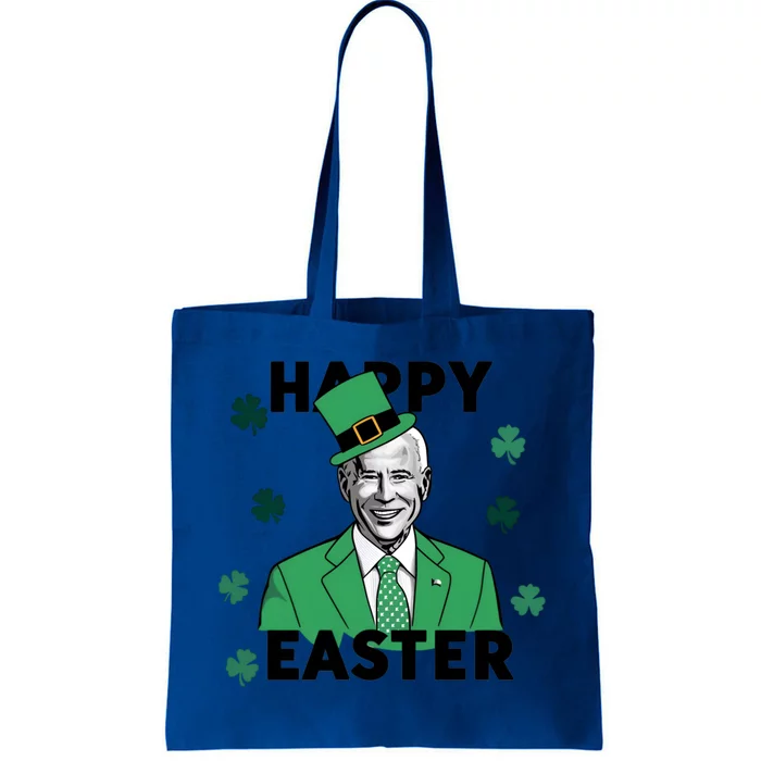 Happy Easter Joe Biden St Patricks Day Leprechaun Confused Meaningful Gift Tote Bag