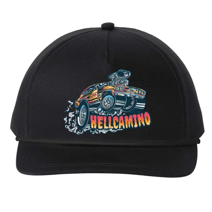 Hellcamino Car Snapback Five-Panel Rope Hat