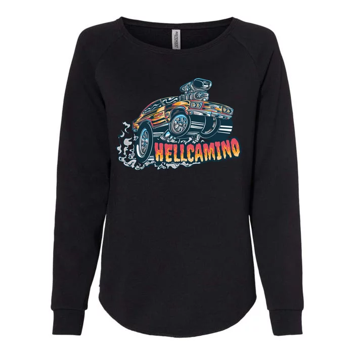 Hellcamino Car Womens California Wash Sweatshirt