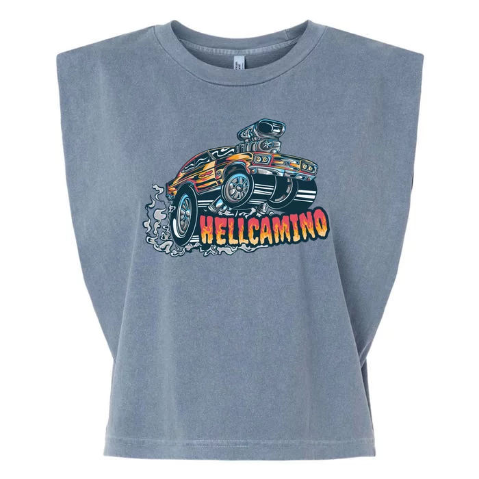 Hellcamino Car Garment-Dyed Women's Muscle Tee