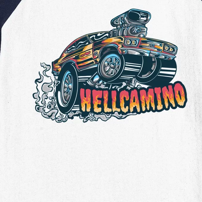 Hellcamino Car Baseball Sleeve Shirt