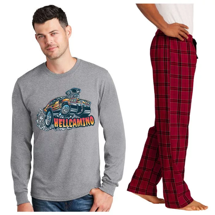 Hellcamino Car Long Sleeve Pajama Set