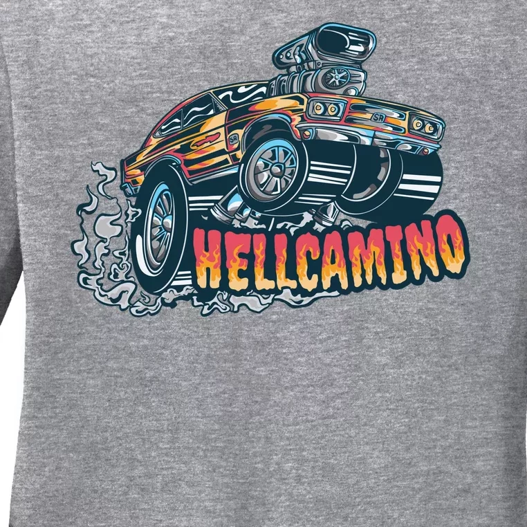 Hellcamino Car Ladies Long Sleeve Shirt