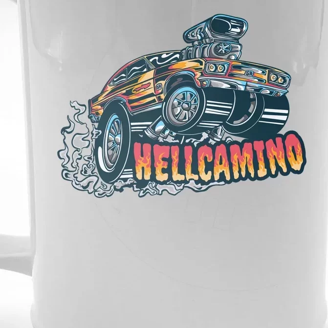 Hellcamino Car Front & Back Beer Stein