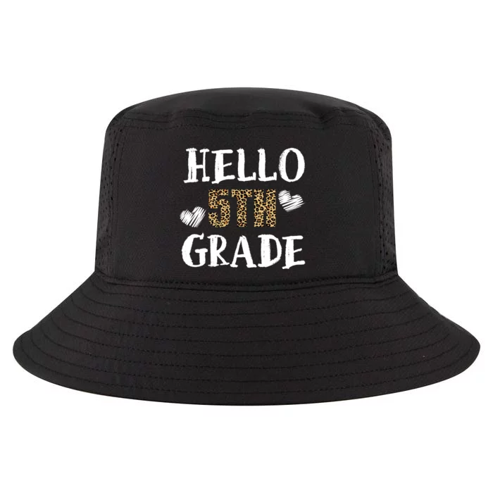 Hello 5th Grade Cool Comfort Performance Bucket Hat