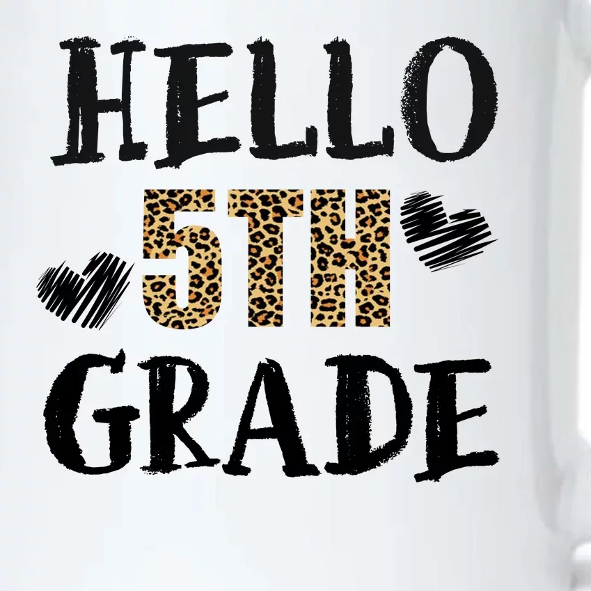 Hello 5th Grade Black Color Changing Mug