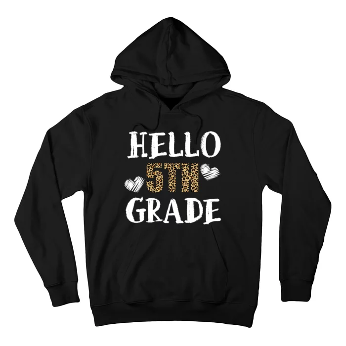 Hello 5th Grade Hoodie