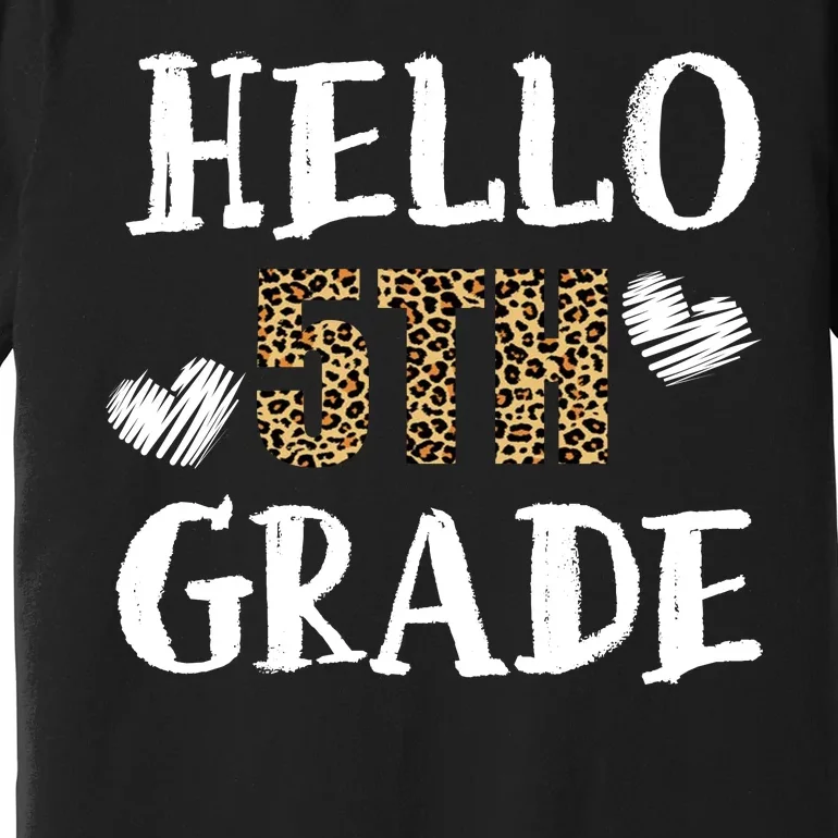 Hello 5th Grade Premium T-Shirt