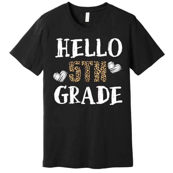 Hello 5th Grade Premium T-Shirt