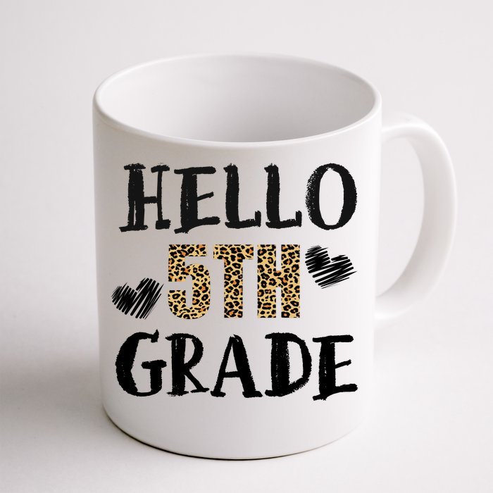 Hello 5th Grade Front & Back Coffee Mug