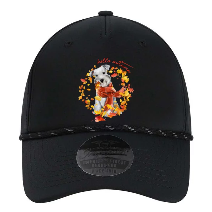 Hello Autumn Cute Dog Performance The Dyno Cap