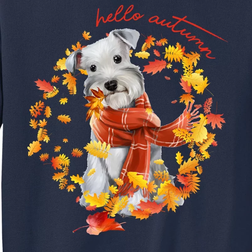 Hello Autumn Cute Dog Sweatshirt