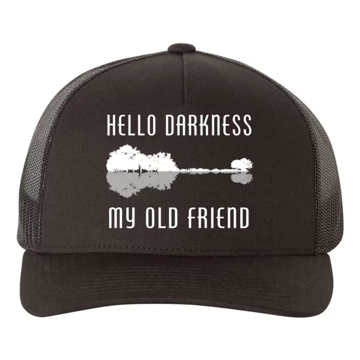 Hello Darkness My Old Friend Yupoong Adult 5-Panel Trucker Hat