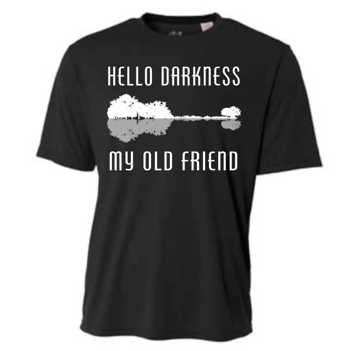 Hello Darkness My Old Friend Cooling Performance Crew T-Shirt