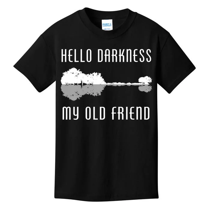 Hello Darkness My Old Friend Kids T-Shirt