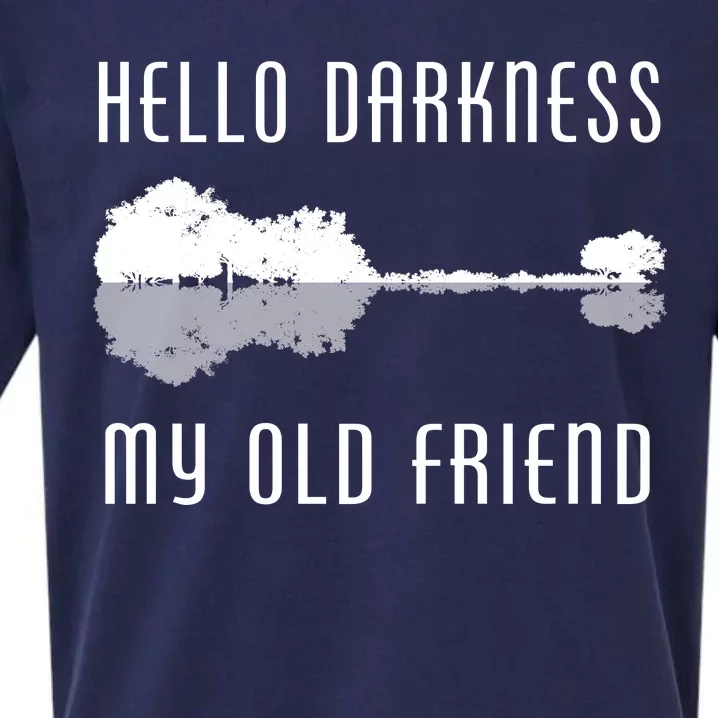 Hello Darkness My Old Friend Sueded Cloud Jersey T-Shirt