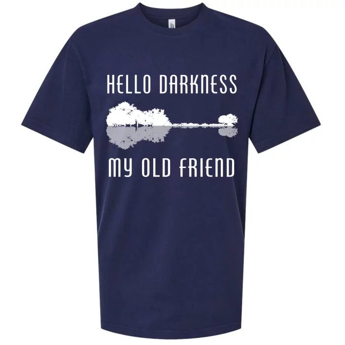 Hello Darkness My Old Friend Sueded Cloud Jersey T-Shirt