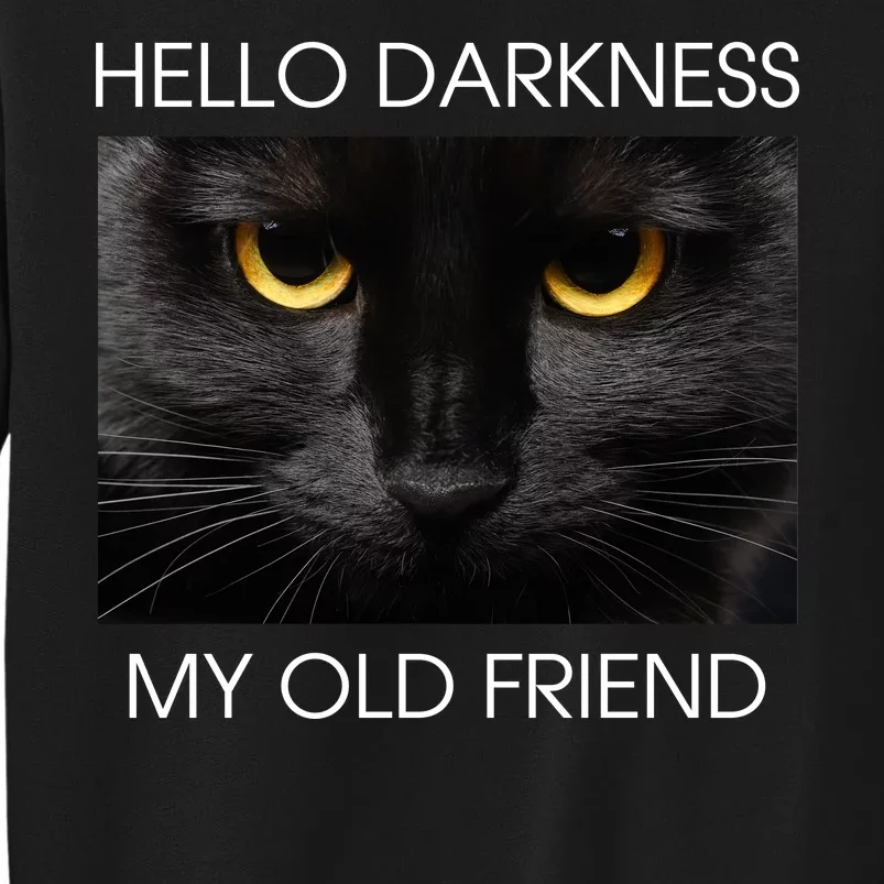 Hello Darkness My Old Friend Cat Sweatshirt