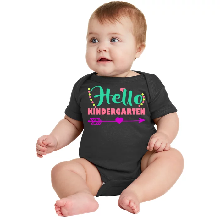 Hello Kindergarten Arrow Baby Bodysuit