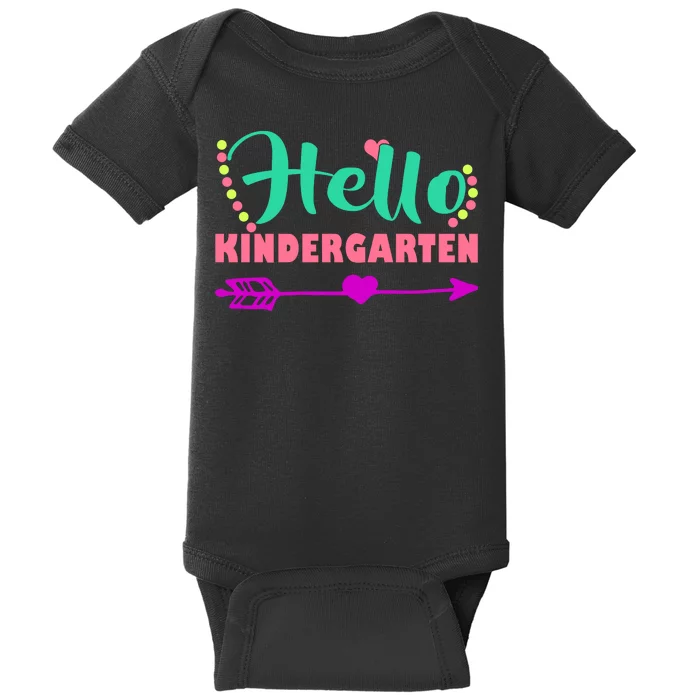 Hello Kindergarten Arrow Baby Bodysuit