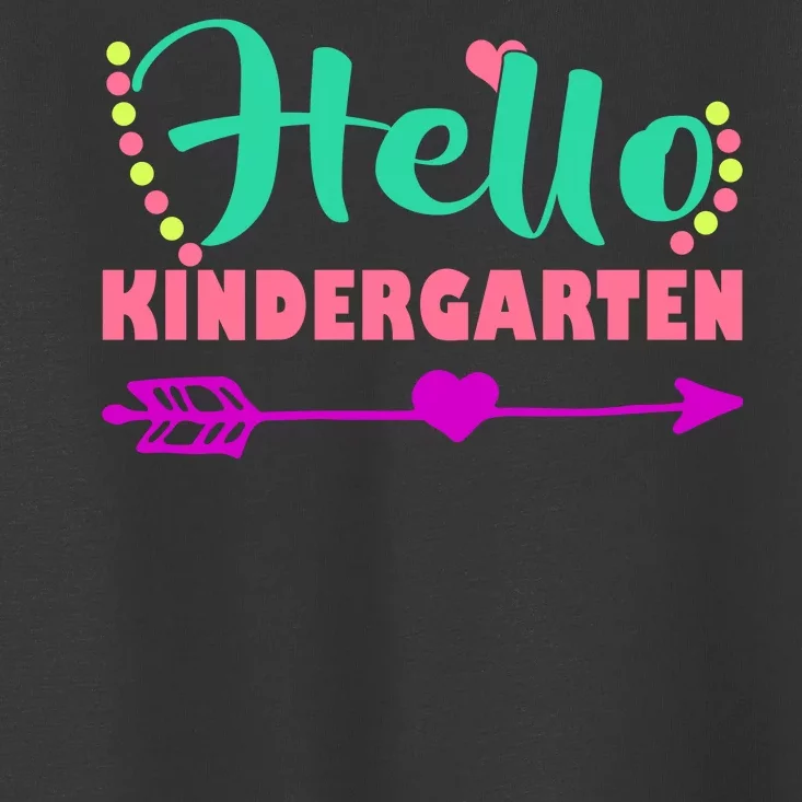 Hello Kindergarten Arrow Toddler T-Shirt