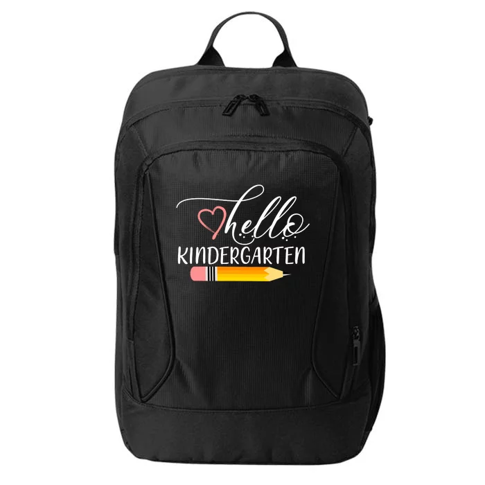 Hello Kindergarten Cute Pencil City Backpack