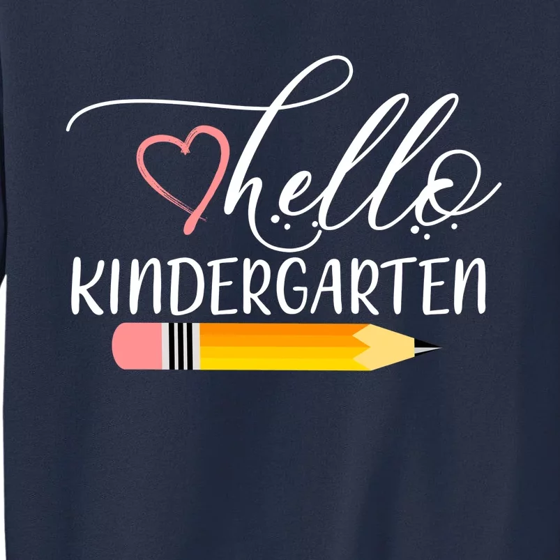 Hello Kindergarten Cute Pencil Sweatshirt