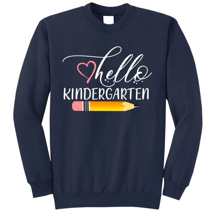 Hello Kindergarten Cute Pencil Sweatshirt