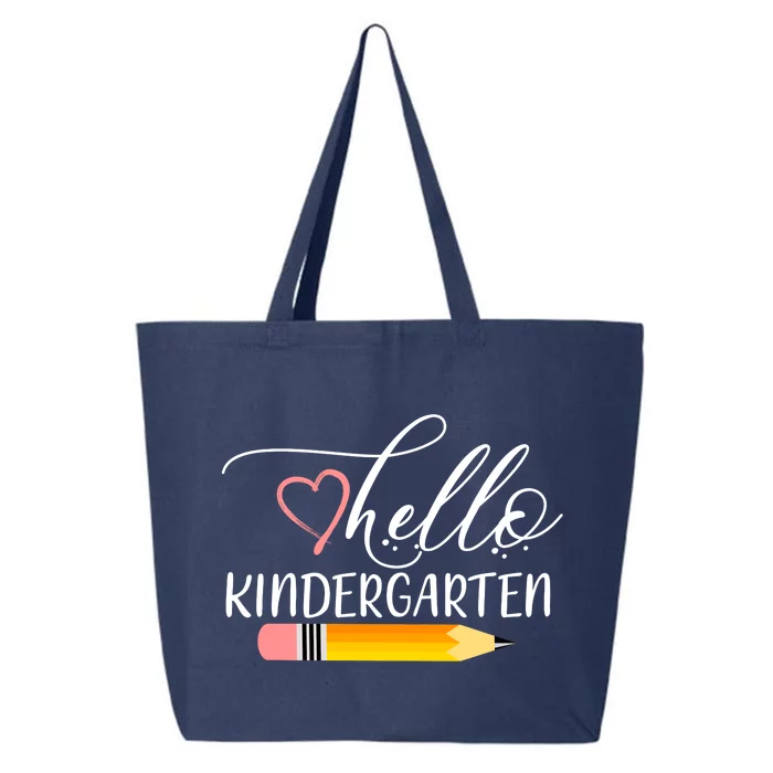 Hello Kindergarten Cute Pencil 25L Jumbo Tote