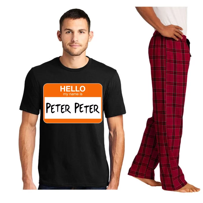 Hello My Name Is Peter Peter Pajama Set