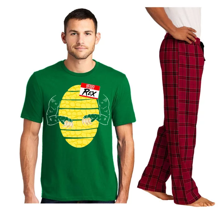 Hello My Name is Rex T-Rex Halloween Pajama Set