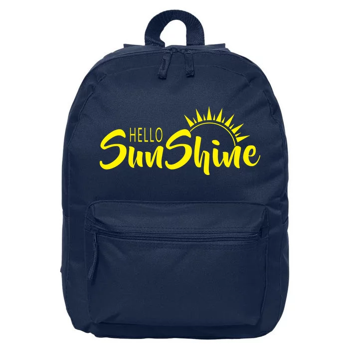 Hello Sunshine 16 in Basic Backpack